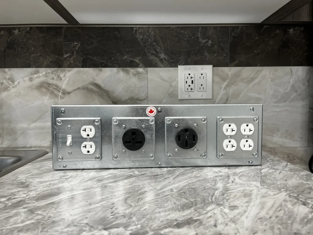 Completed TRU-BOX multi-device installation